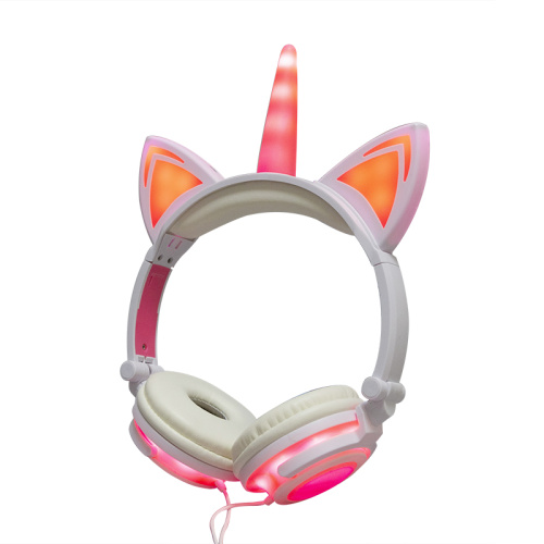 LX-UR107 Stereo Headsets Deluxe Unicorn Headphone