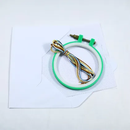 Pony shaped cross stitch kit