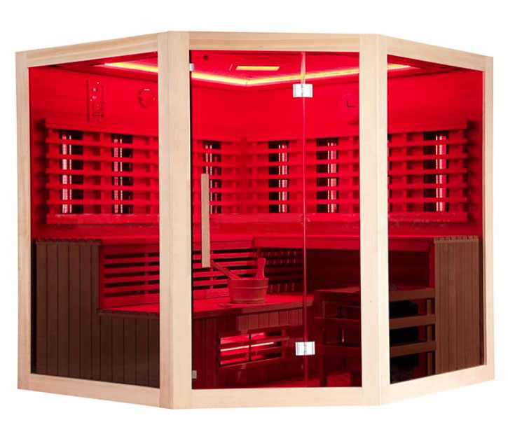 Beste 1 Person Sauna Factory weit Infrarot Vollspektrumheizung Sauna Zimmer