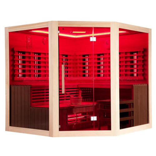 Melhor 1 Pessoa Saiuna Factory Far Infravermelho Full Spectrum Heater Sauna Room