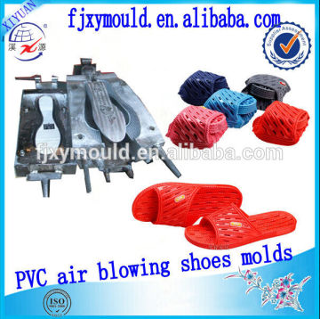 PVC air blowing lady summer shoes mould