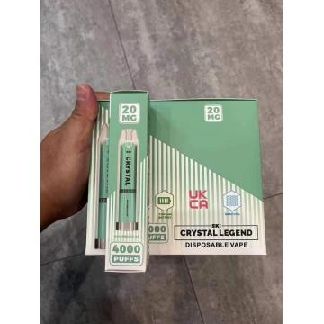 Legenda Kristal Ski 4000 Puff Disposable Vape