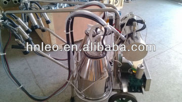 Portable milking machine for dairy cow