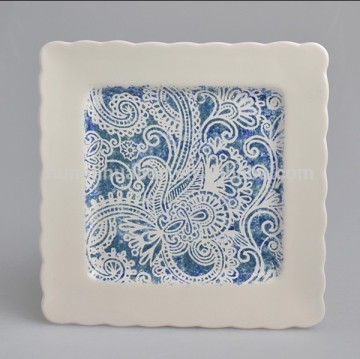 stoneware plate/ porcelain plate/ cheap porcelain plate