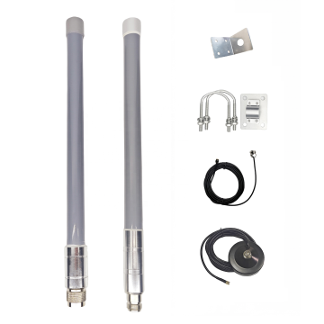 Outdoor Long Range IoT Wireless Fiberglass Antenna 8dBi N-J for LoRaWAN 868/915MHz