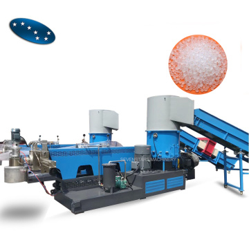 Ligne de machine de granulation de recyclage du film PP PE