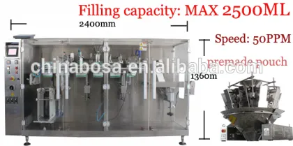 big pouch bleaching powder packing machine high quality