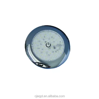 Round 5Watt LED Surface Mount Light 12V/24V Touch Sensor Interior IP67