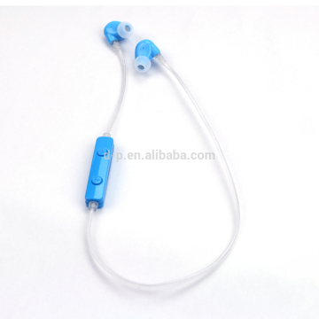 new technology stereo in ear headset wireless earbuds glowing LED flashing bluetooth earphone