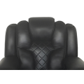 Leather three seater electric rocking chair