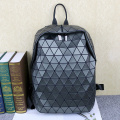 Neuer gelegentlicher Rhomboid -Rucksack Casual Fashion Geometric Student Rucksack mit großer Kapazität