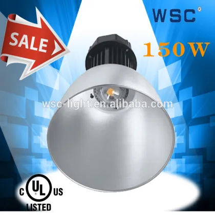 Factory directly sales high powerful 150W lithonia led high bay lighting UL