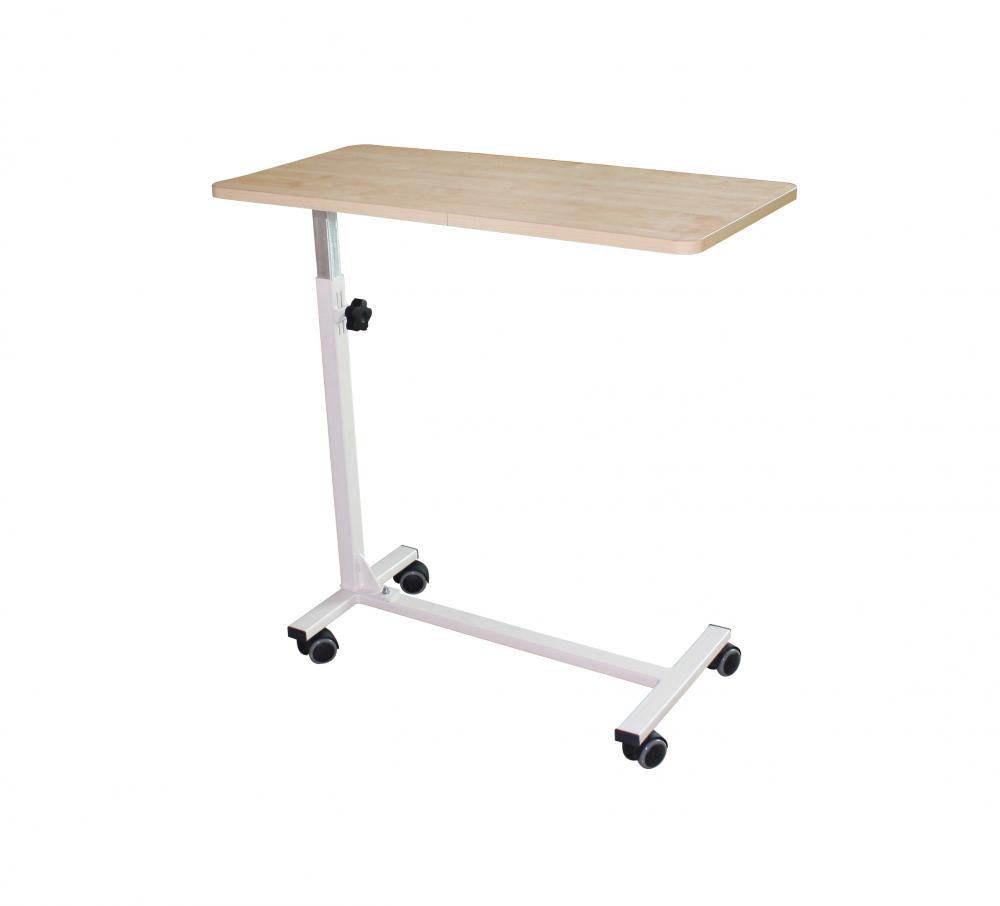 Hospital Over Bed Table On Wheels