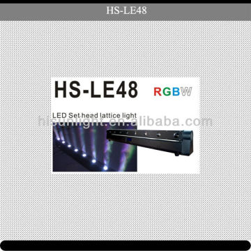 3w/10w RGBW DMX512 38w LED set head lattice light