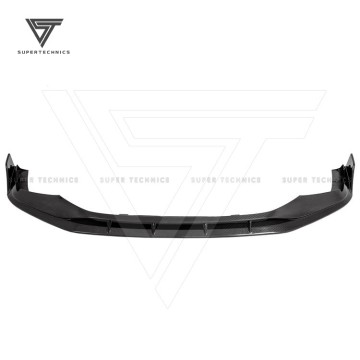 PT Style Dry Carbon Fiber Front Lip for Audi RS6 2019-2023