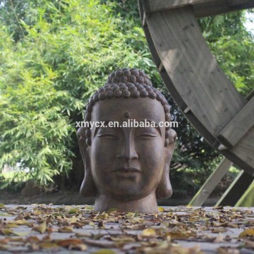 Home garden decorative magnesia buddha head for sale