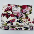 Colorful Floral Printing 55% Linen 45% Viscose Textile