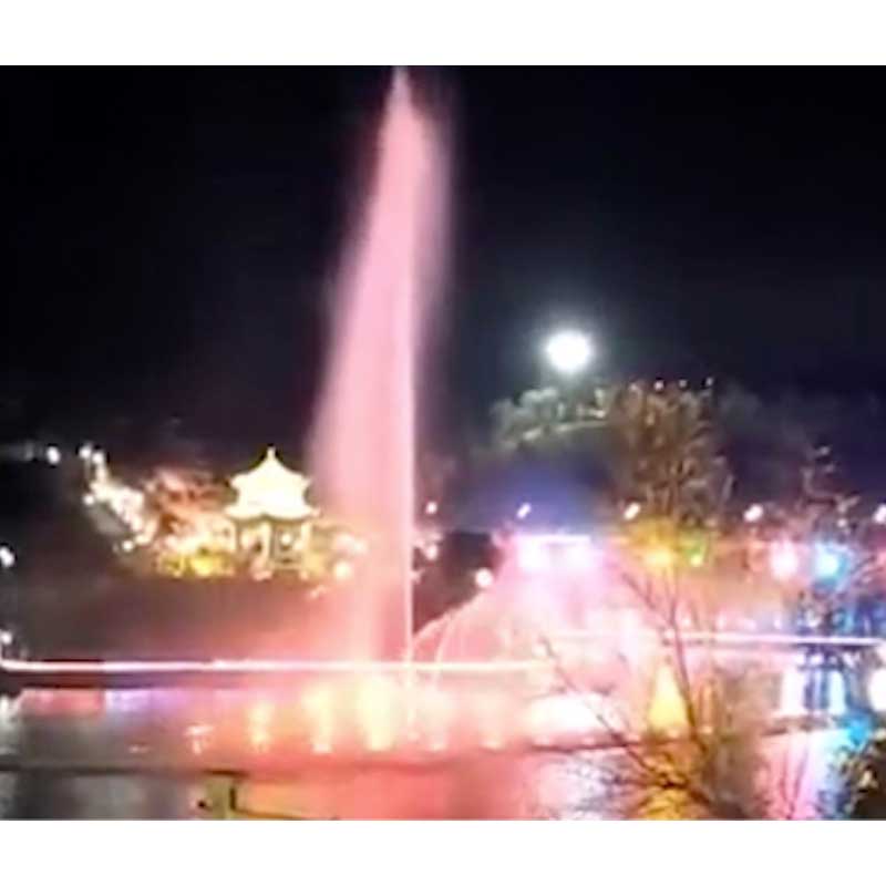 The Wonderful Performance Of Dancing Fountain