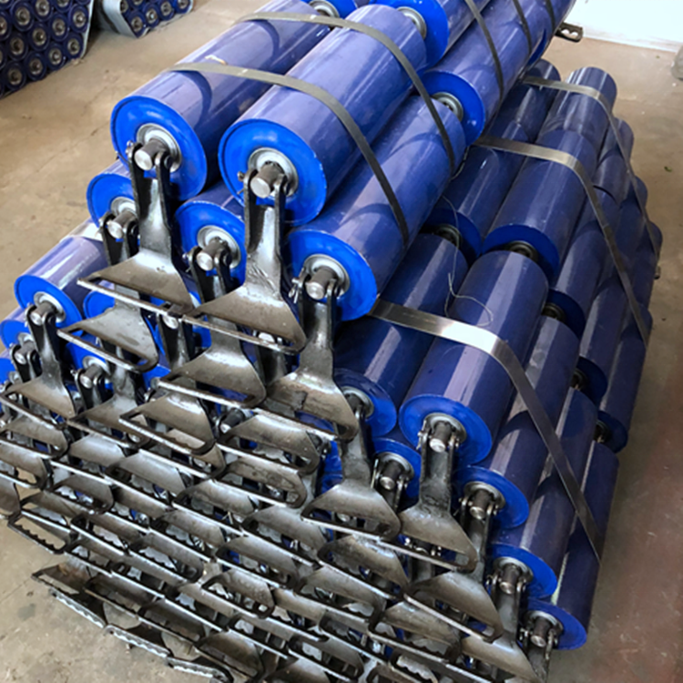 194mm Dia Mining Used Hanging Belt Conveyor Heavy Duty Idler Roller