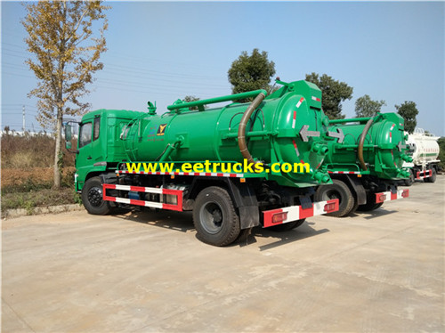 DFAC 12000L Dung Suction صهريج شاحنة