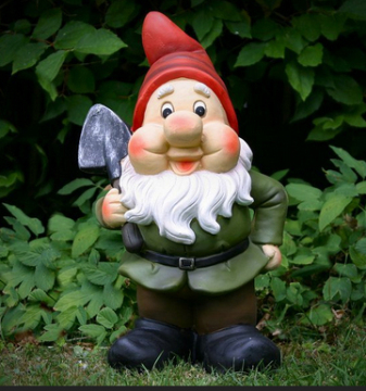 Garden Craft Custom Porcelain Garden Gnome