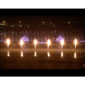 Outdoor Water Fountain With Fire