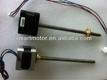 42mm hybrid nema 17 linear stepper motor catalogue; lead screw motor, linear actuator motor