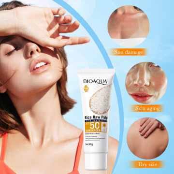 High Quality, Fast Whitening, Waterproof, Sweat-Proof, Non-Greasy Sunscreen Cream