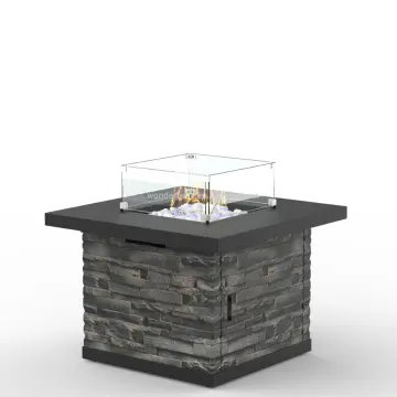 Outdoor Garden Furniture: Exploring Gas Fire Pit Tables and Fireplaces