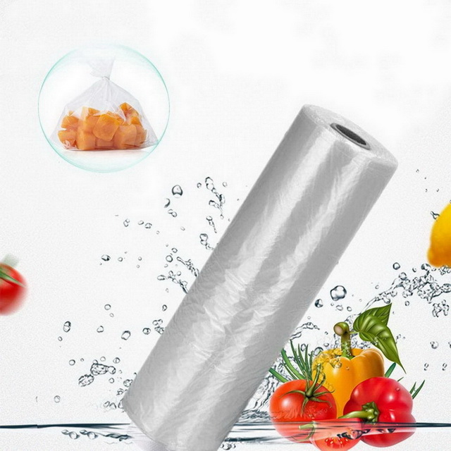 Transparent Clear Plastic Bag Roll