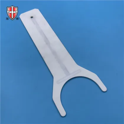 semiconductor alumina ceramic thin machinery robot hand arm