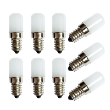 Soft White LED Fridge Bulb - Glass PC Cover E14/E12 1.5W-4W 230V/130V