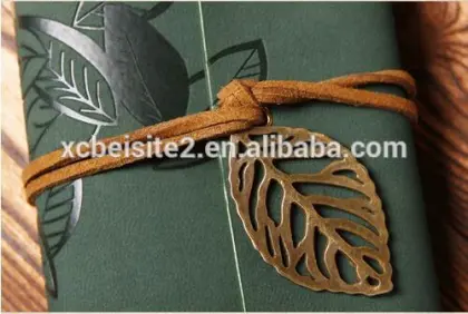 cy280 11*8cm Retro fashion leather leaves men's women's creative tying Card Pack card holders