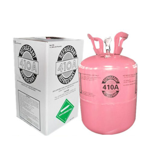 Copper Pipe 11.3kg Refrigerant Gas 99.9% R410a Refrigerant Gas Factory