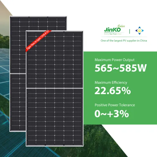 Jinko N-Type Solar Panels: 565W, 570W, 575W, 580W, and 585W Mono PV Modules