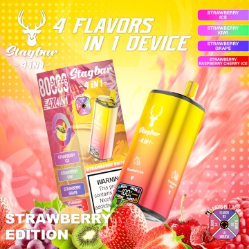 Grosir Stagbar 4in1 80K Puffs