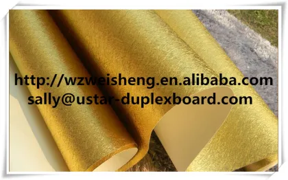 Gold matte craft pearl purple paper