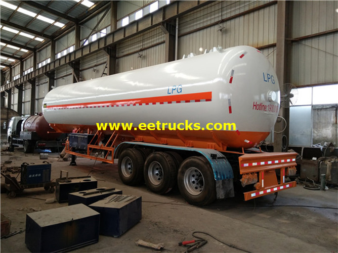 59.5m3 LPG Delivery Tank Trailers