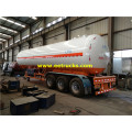 59.5m3 Tri-axle LPG Trailers za Utoaji wa Utoaji