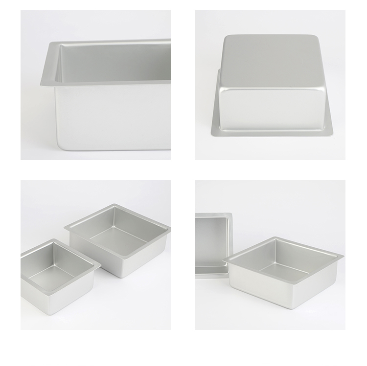 aluminium alloy square cake pan (10)