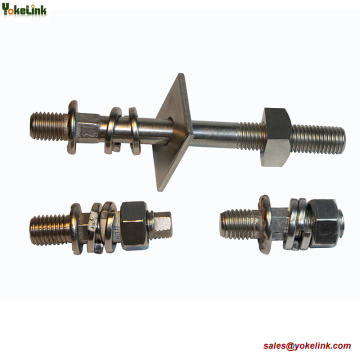 Linha de aço inoxidável Post Studs para hardware da Poleline