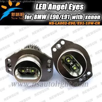 Xenon White 5W 4-LED BMW Angel Eyes for E90/91 Marker