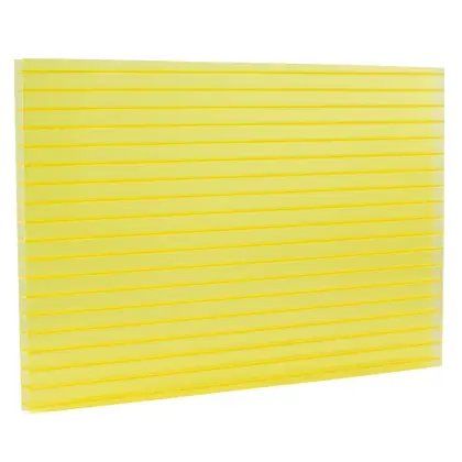 sunshine PC version Anti-UV surface hollow sheet