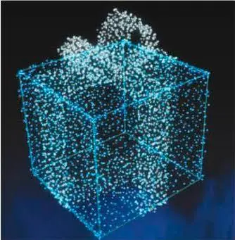 3D motif present box for holiday decoration IP65 out door use