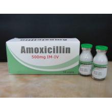 Amoxicilina para inyección BP 500MG