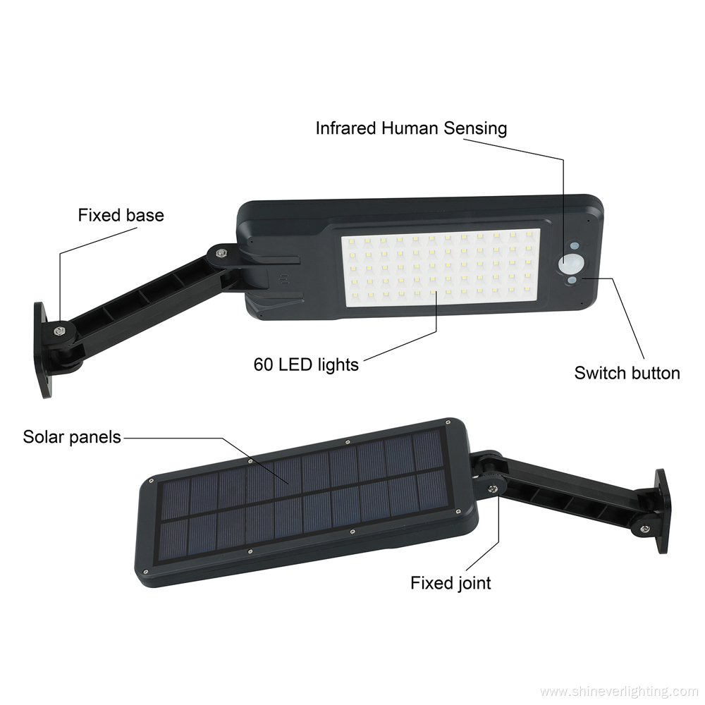 Remote Control Sensor Solar Street Light