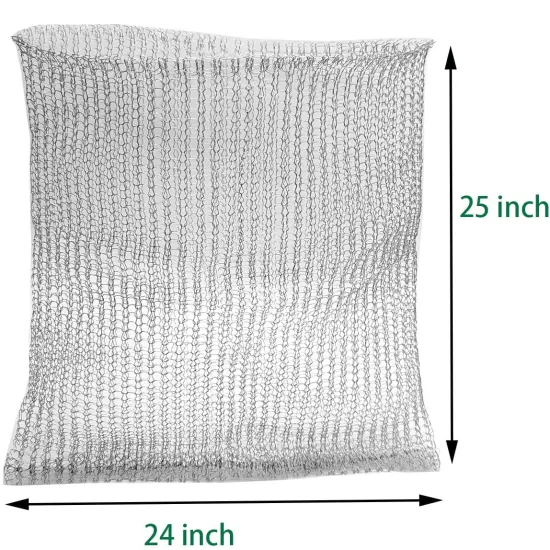 Stainless Steel Control Gopher Woven Mesh Bag for Efficient Planting and Root Protection - Free Sample Available