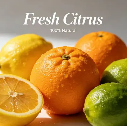 Fresh Citrus Harvest Premium Fruit Selection