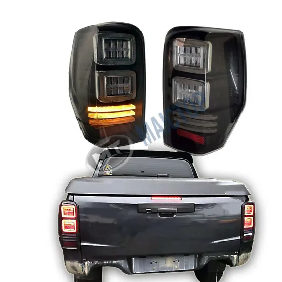 MAICTOP LED Tail Lights for Mitsubishi Triton L200 2019-2021 Brake Lamp Facelift