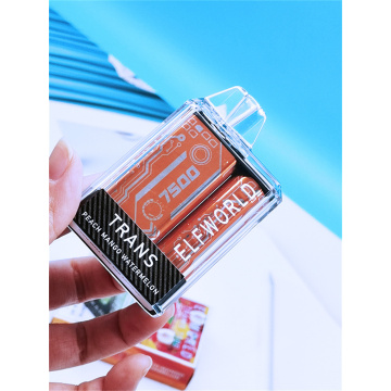 Factory Disposable Electronic Cigarette Elfworld Trans 7500